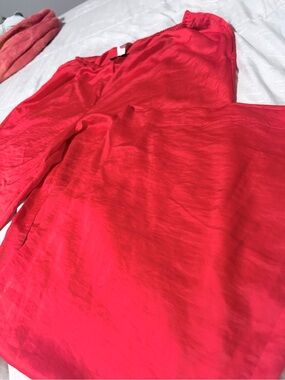 Auden Red Satin Chemise